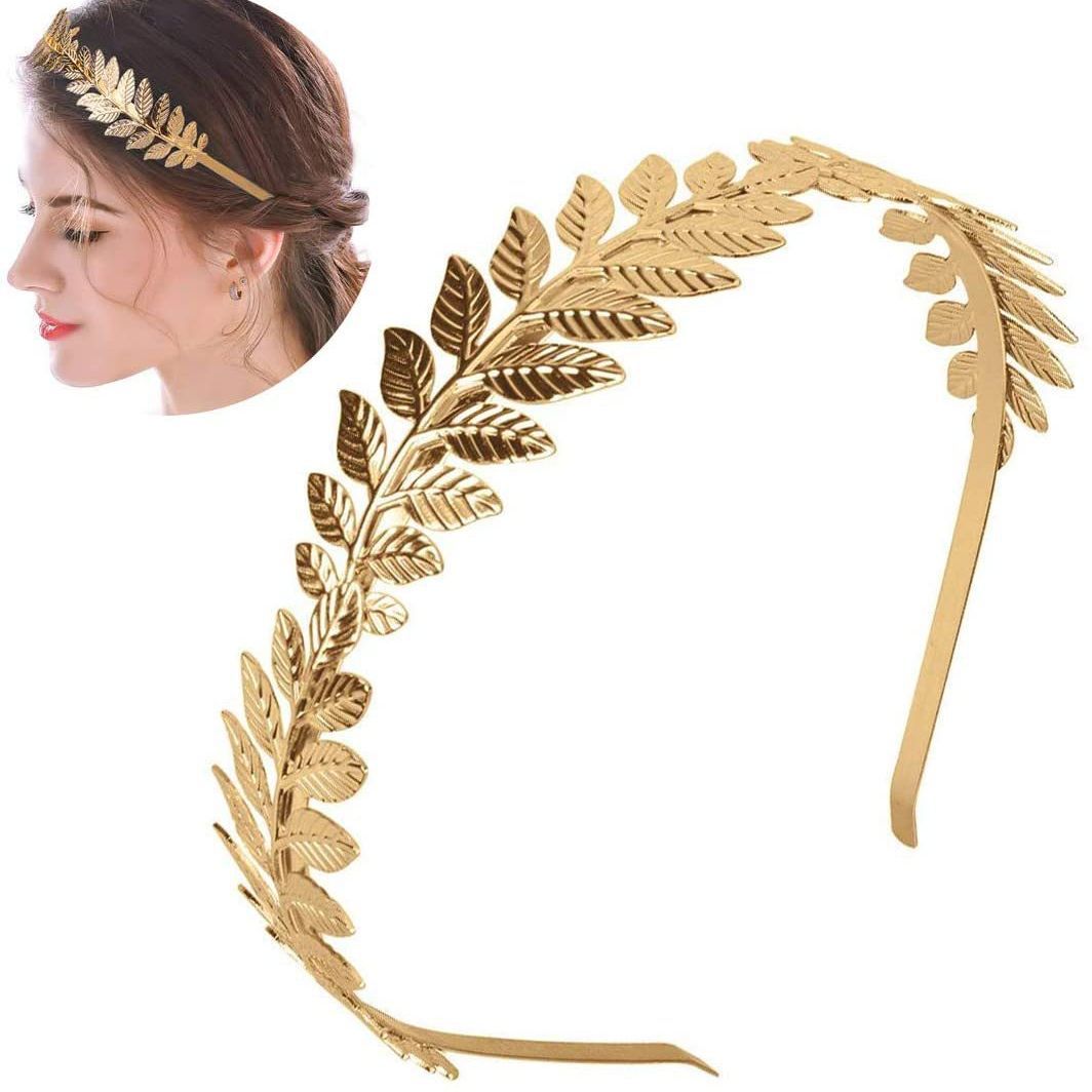 Jewelry Making Adults - الباروك الذهبي ورقة معدنية عقال خوذة