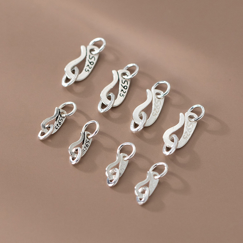 موصلات مشبك على شكل حرف S من ا - مراجعة Jewelry Making In La وسعره
