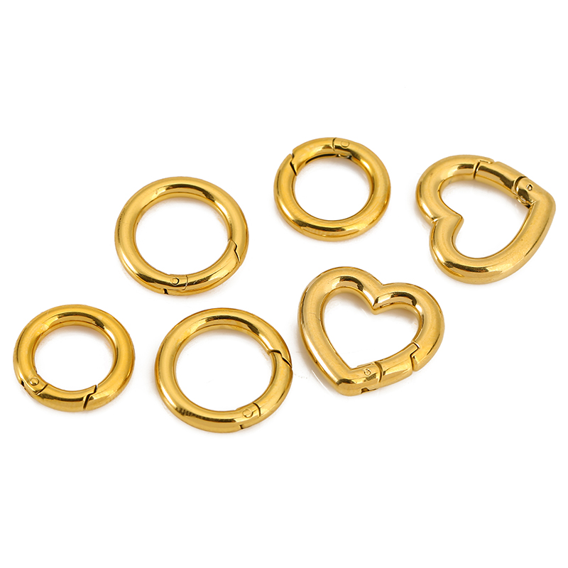 2 قطعة المشابك الفولاذ المقاوم - مراجعة Jewelry Making Rings وسعره
