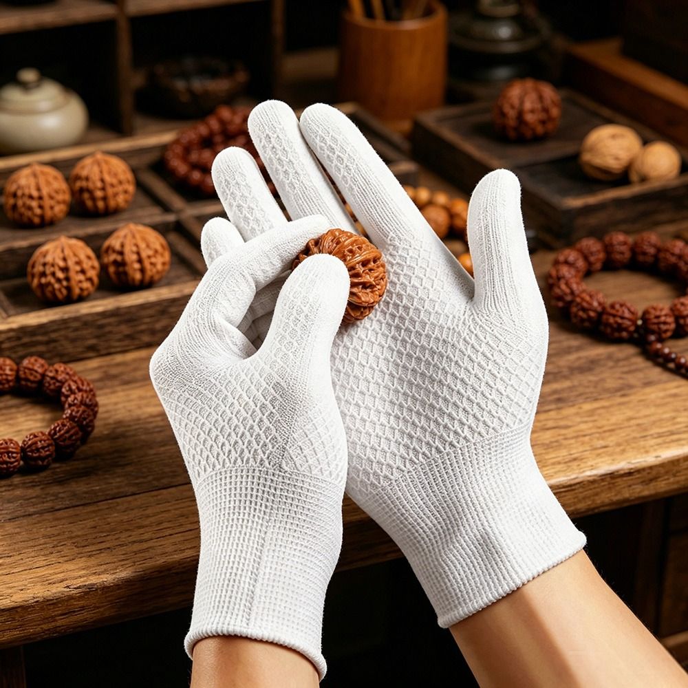 12 زوجًا من قفازات العمل العتي - مراجعة Jewelry Making Gloves وسعره