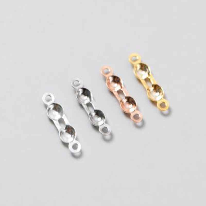 4 قطع مشابك خرز طرفية من الفضة - مراجعة Jewelry Making Name وسعره