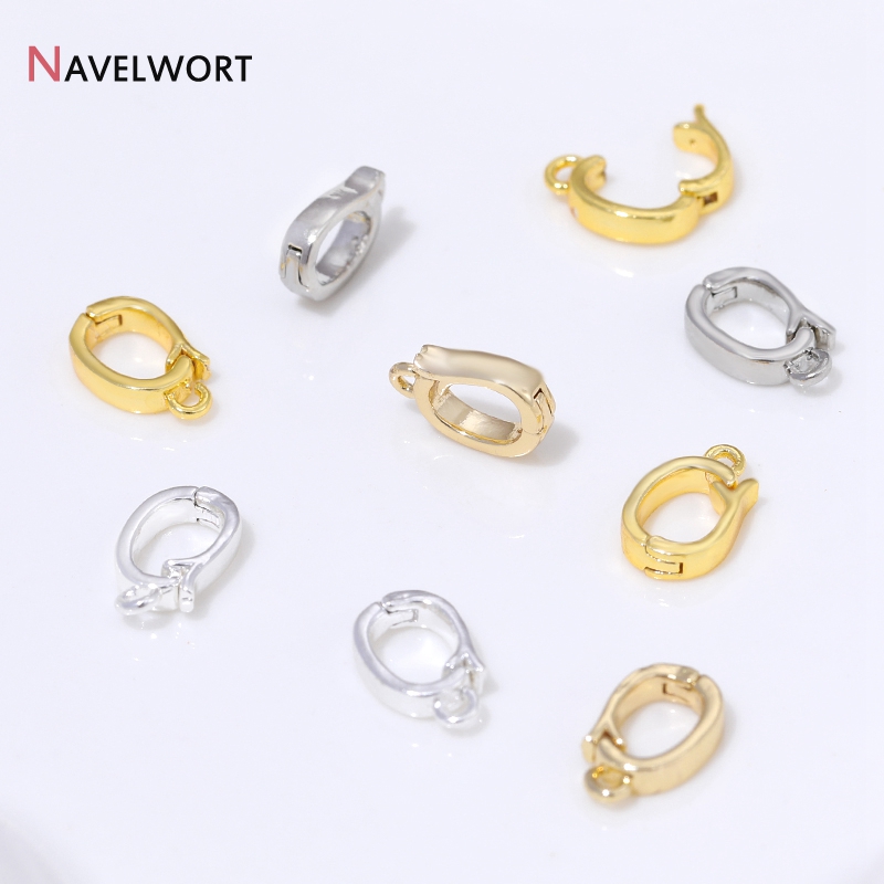 مشبك قلادة معدني مطلي بالذهب ع - مراجعة Jewelry Making Name وسعره