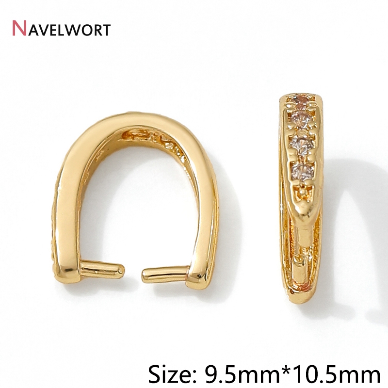 خطافات تعليق معدنية مطلية بالذ - مراجعة Jewelry Making Name وسعره