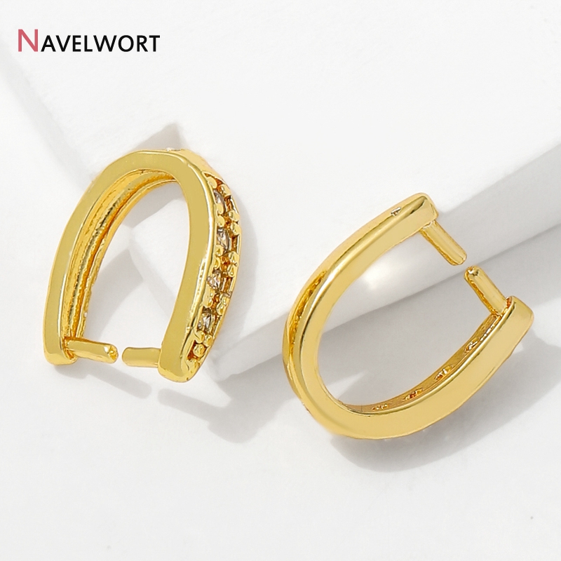 خطافات تعليق معدنية مطلية بالذ - مراجعة Jewelry Making Name وسعره