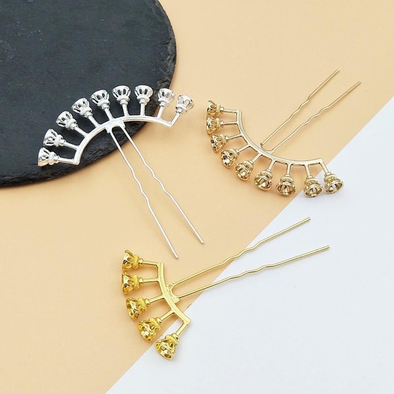 دبابيس شعر معدنية مقوسة رائجة  - مراجعة Jewelry Making Adults وسعره