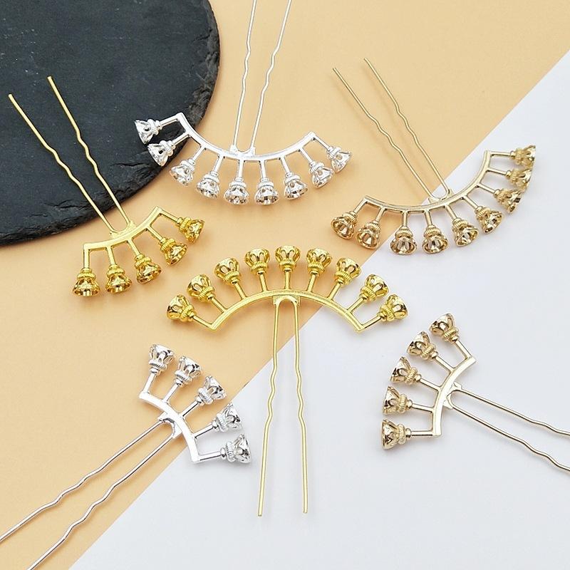 دبابيس شعر معدنية مقوسة رائجة  - مراجعة Jewelry Making Adults وسعره
